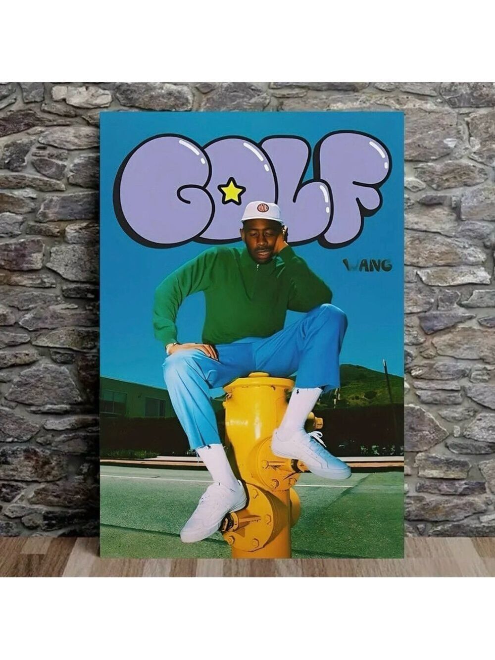 Golf Wang, Tyler The Creator Poster Canvas Print Pop Style  Wall Art